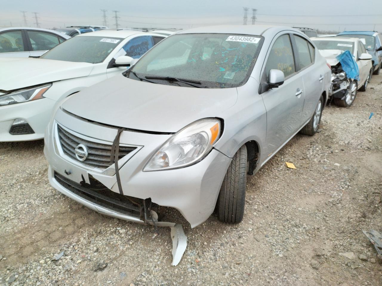 Photo 2 from auction – 2012 NISSAN VERSA S with VIN 3N1CN7AP4CL818909