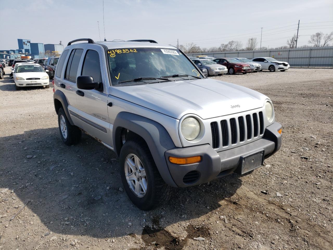 JEEP LIBERTY 2002 with VIN 1J4GL48K52W132894 - Photo from auction