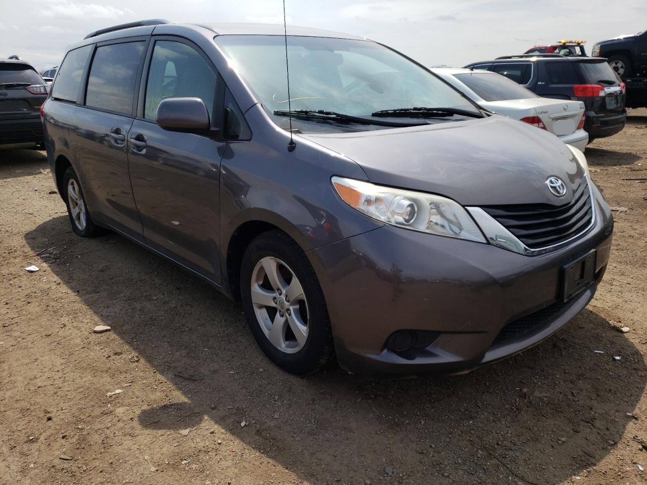 TOYOTA SIENNA LE 2012 with VIN 5TDKK3DC1CS229930 - Photo from auction