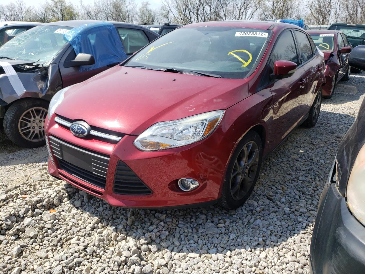 Photo 2 from auction – 2013 FORD FOCUS SE with VIN 1FADP3F29DL270359