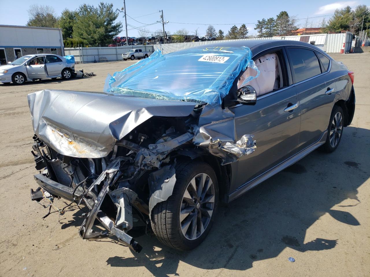 Photo 2 from auction – 2017 NISSAN SENTRA S with VIN 3N1AB7AP3HY398909