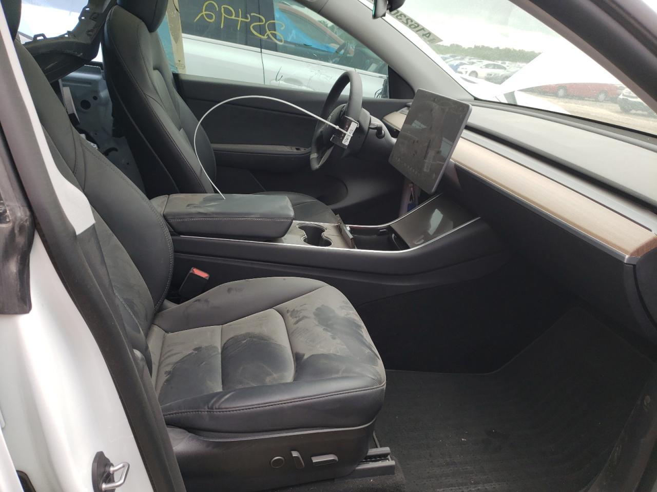Photo 5 from auction – 2021 TESLA MODEL Y with VIN 5YJYGDEE5MF080462