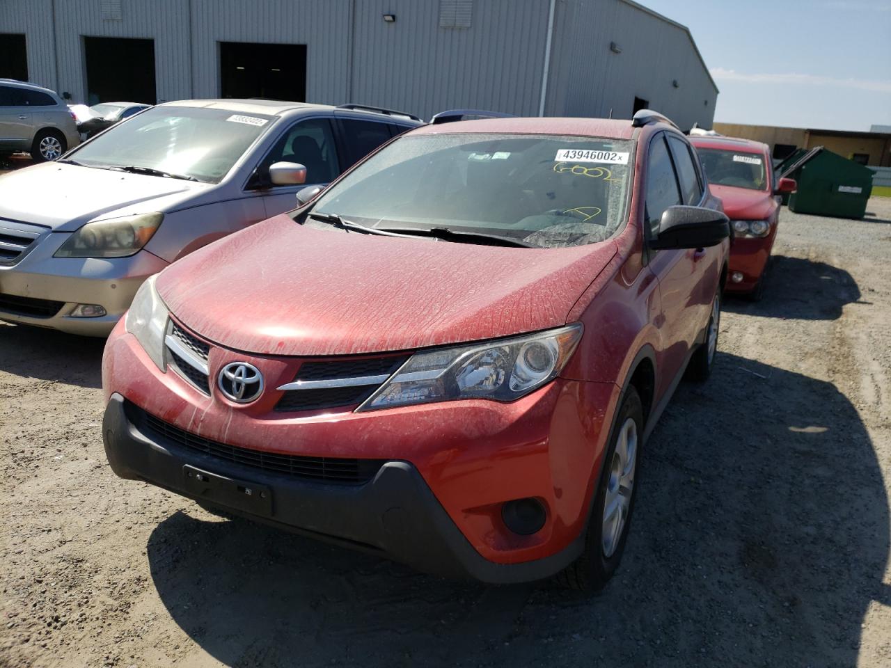 Photo 2 from auction – 2015 TOYOTA RAV4 LE with VIN 2T3ZFREV0FW161001