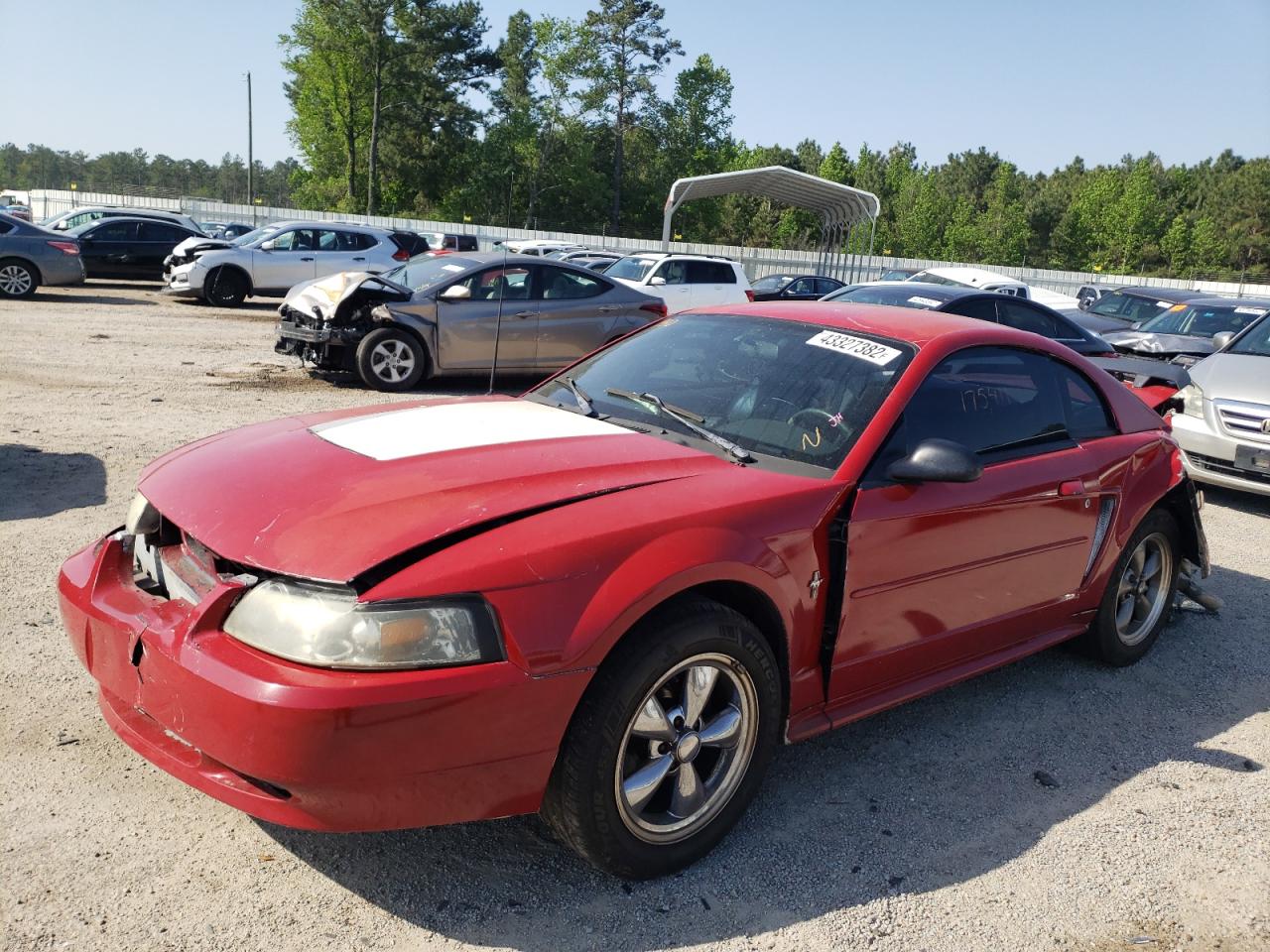Photo 2 from auction – 2004 FORD MUSTANG with VIN 1FAFP40664F230040