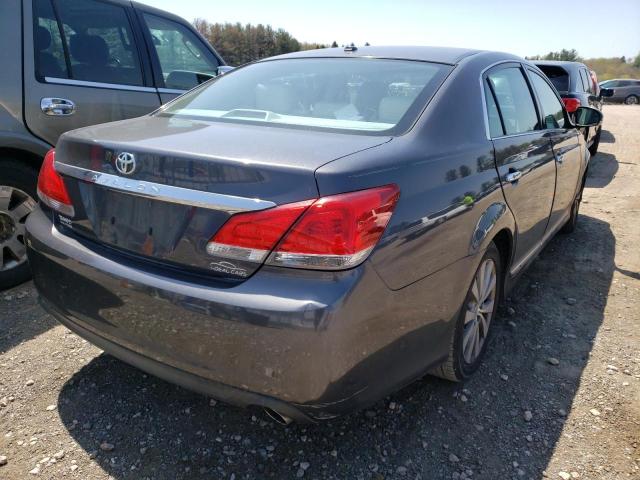 Photo 4 from auction – 2011 TOYOTA AVALON BAS with VIN 4T1BK3DB5BU389659