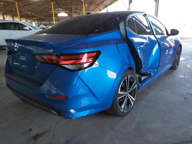 Photo 4 from auction – 2022 NISSAN SENTRA SR with VIN 3N1AB8DV2NY210411