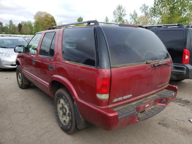 Photo 3 from auction – 2003 CHEVROLET BLAZER with VIN 1GNDT13XX3K178098