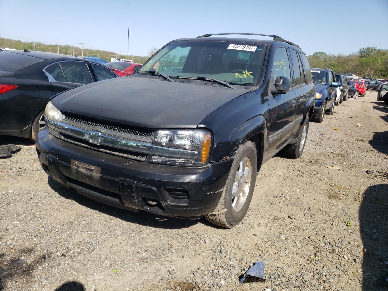 Photo 2 from auction – 2003 CHEVROLET TRAILBLAZE with VIN 1GNDT13S332341419
