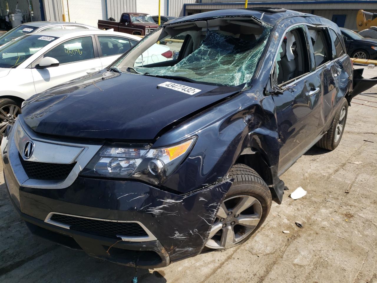 Photo 9 from auction – 2011 ACURA MDX with VIN 2HNYD2H2XBH540148