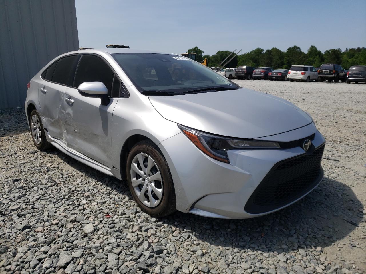 Photo 1 from auction – 2021 TOYOTA COROLLA LE with VIN JTDEPMAE1MJ161038
