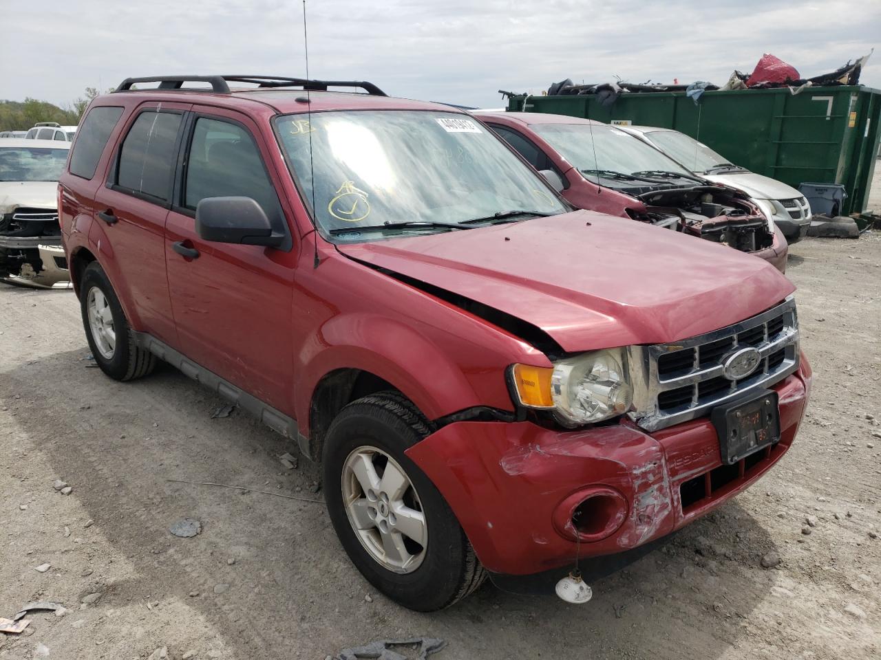 Photo 1 from auction – 2009 FORD ESCAPE XLT with VIN 1FMCU03719KB71590