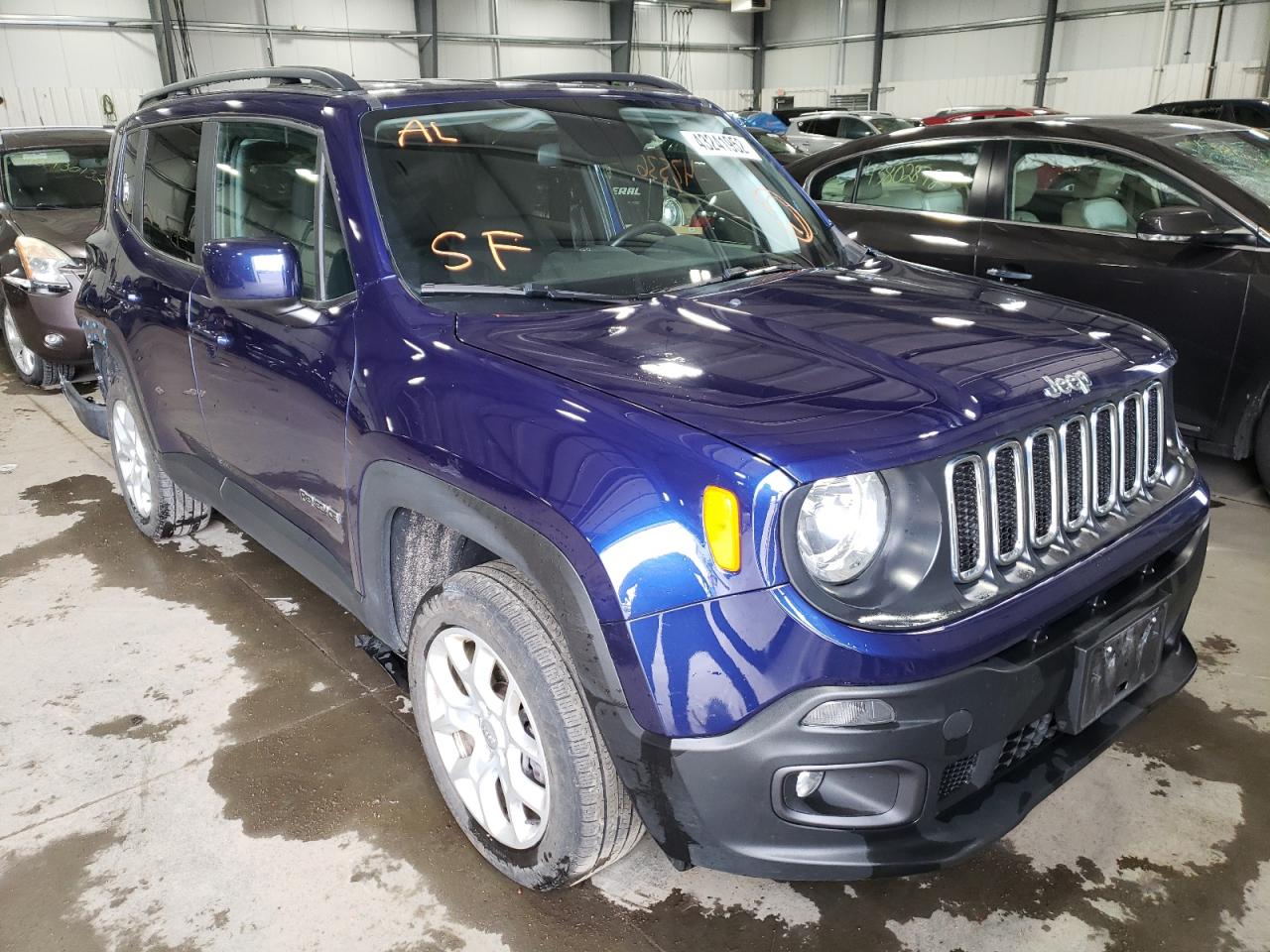 JEEP RENEGADE L 2018 with VIN ZACCJBBB7JPJ38860 - Photo from auction