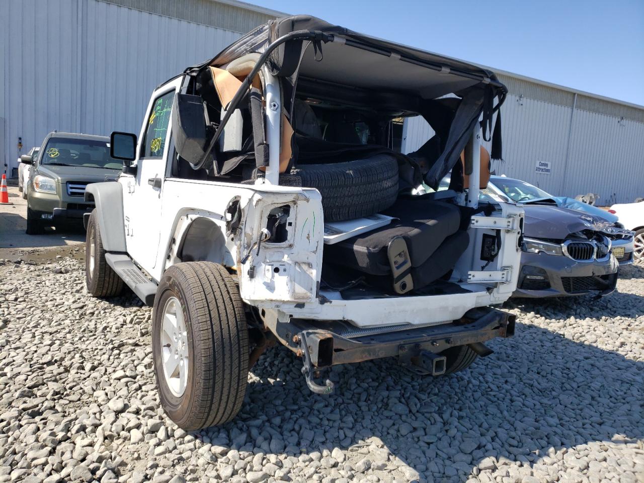 Photo 4 from auction – 2011 JEEP WRANGLER S with VIN 1J4AA2D19BL608417