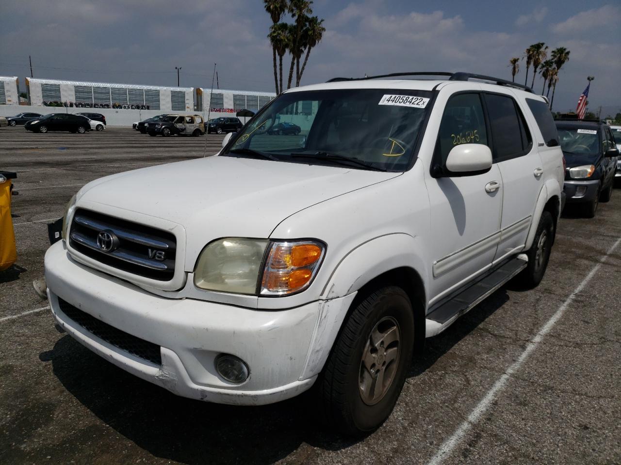 Photo 2 from auction – 2002 TOYOTA SEQUOIA LI with VIN 5TDZT38A22S112084
