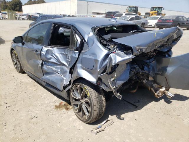 Photo 3 from auction – 2021 TOYOTA COROLLA SE with VIN JTDP4MCE4MJ058856