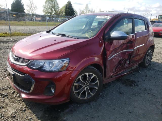Photo 2 from auction – 2018 CHEVROLET SONIC LT with VIN 1G1JD6SG1J4127851