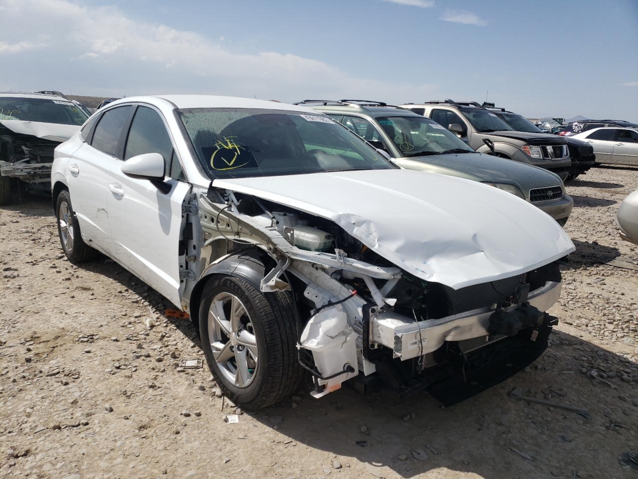 HYUNDAI SONATA SE 2021 with VIN 5NPEG4JA7MH063170 - Photo from auction