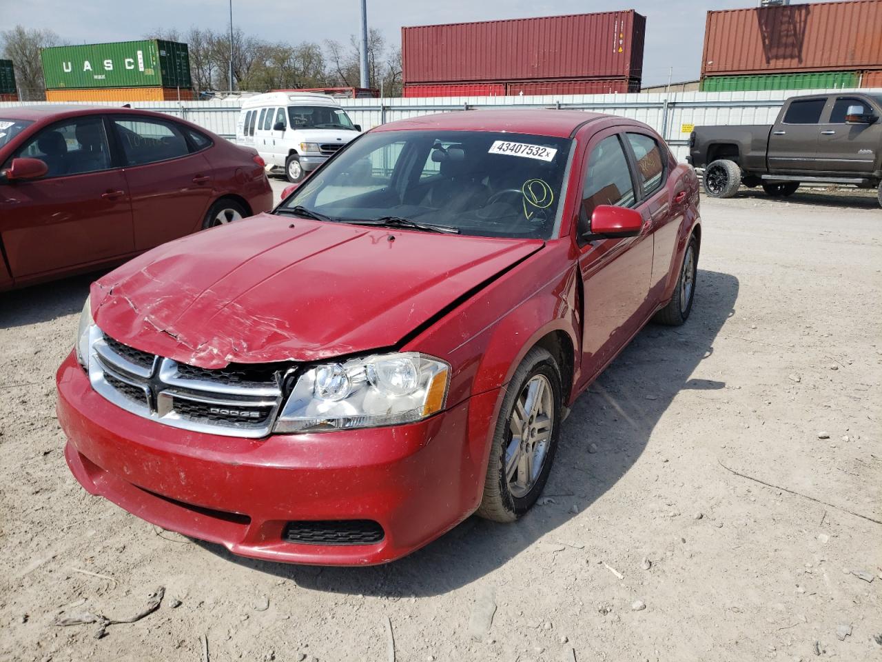 Photo 2 from auction – 2011 DODGE AVENGER MA with VIN 1B3BD1FB4BN538140
