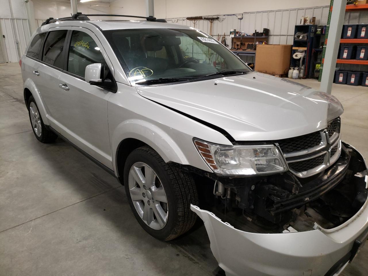 DODGE JOURNEY R/ 2013 with VIN 3C4PDDFG3DT657589 - Photo from auction