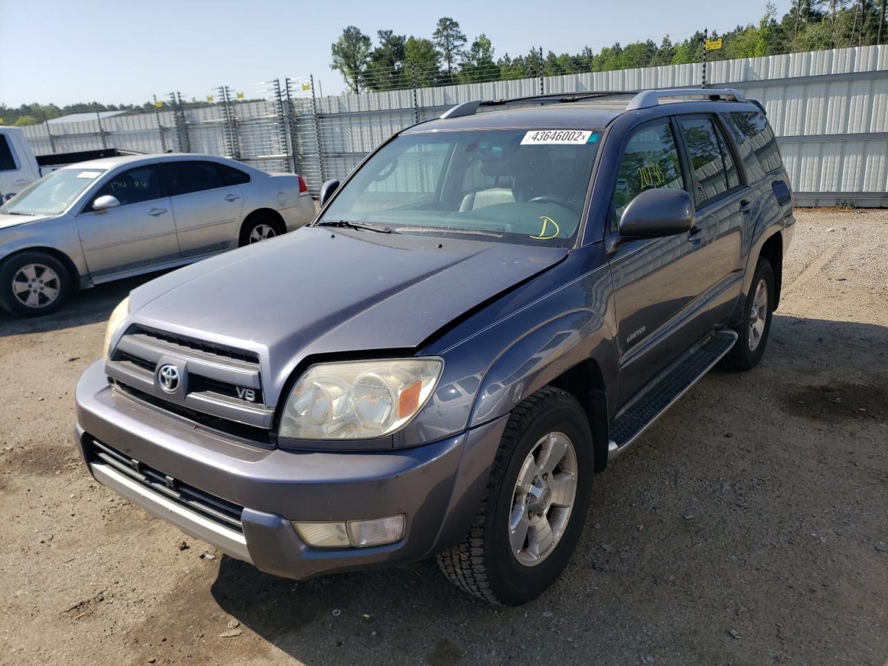 Photo 2 from auction – 2004 TOYOTA 4RUNNER LI with VIN JTEZT17RX40014837