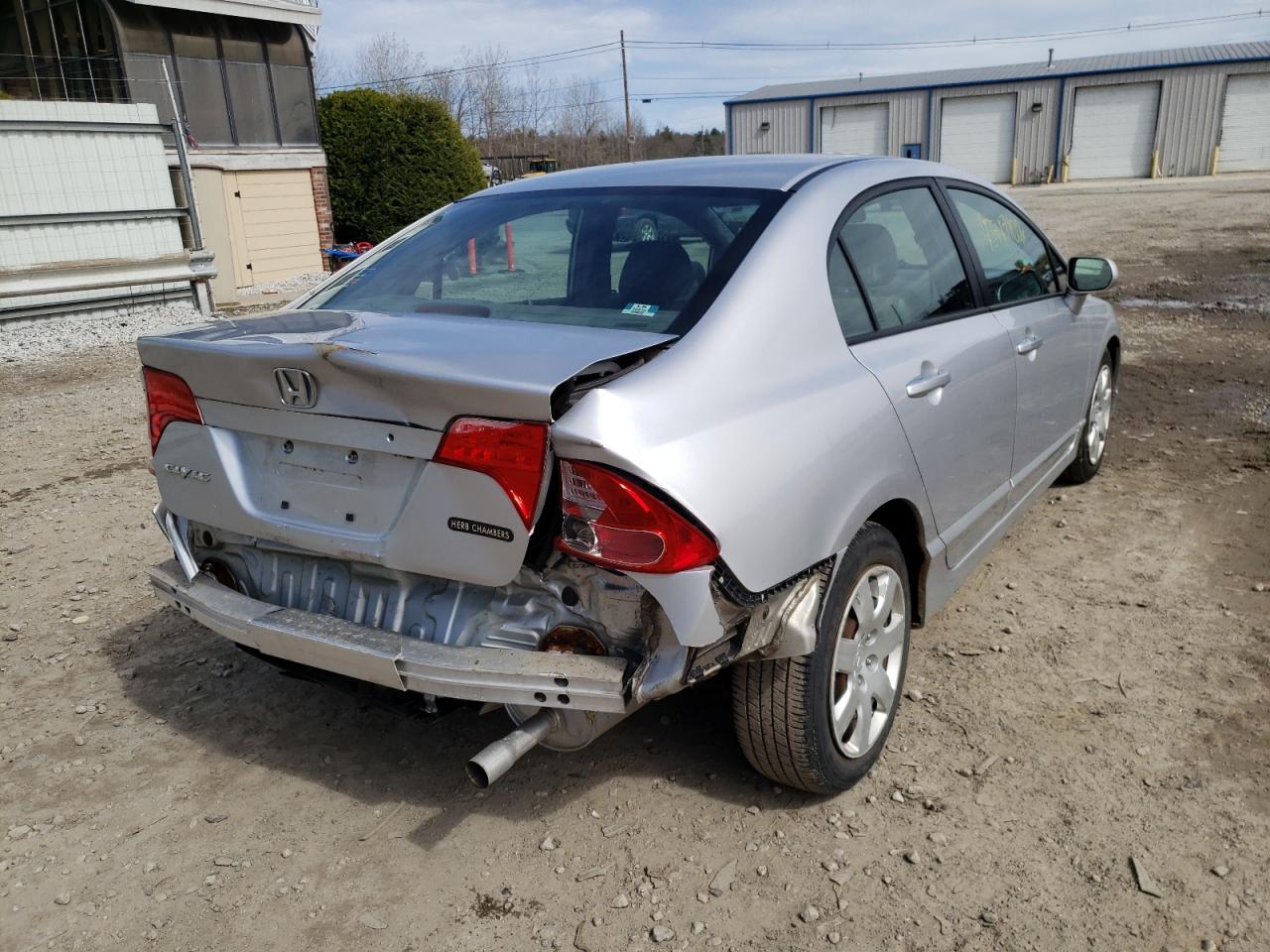 Photo 4 from auction – 2007 HONDA CIVIC LX with VIN 1HGFA16597L005238