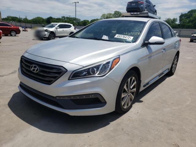 Photo 2 from auction – 2016 HYUNDAI SONATA SPO with VIN 5NPE34AF4GH403578
