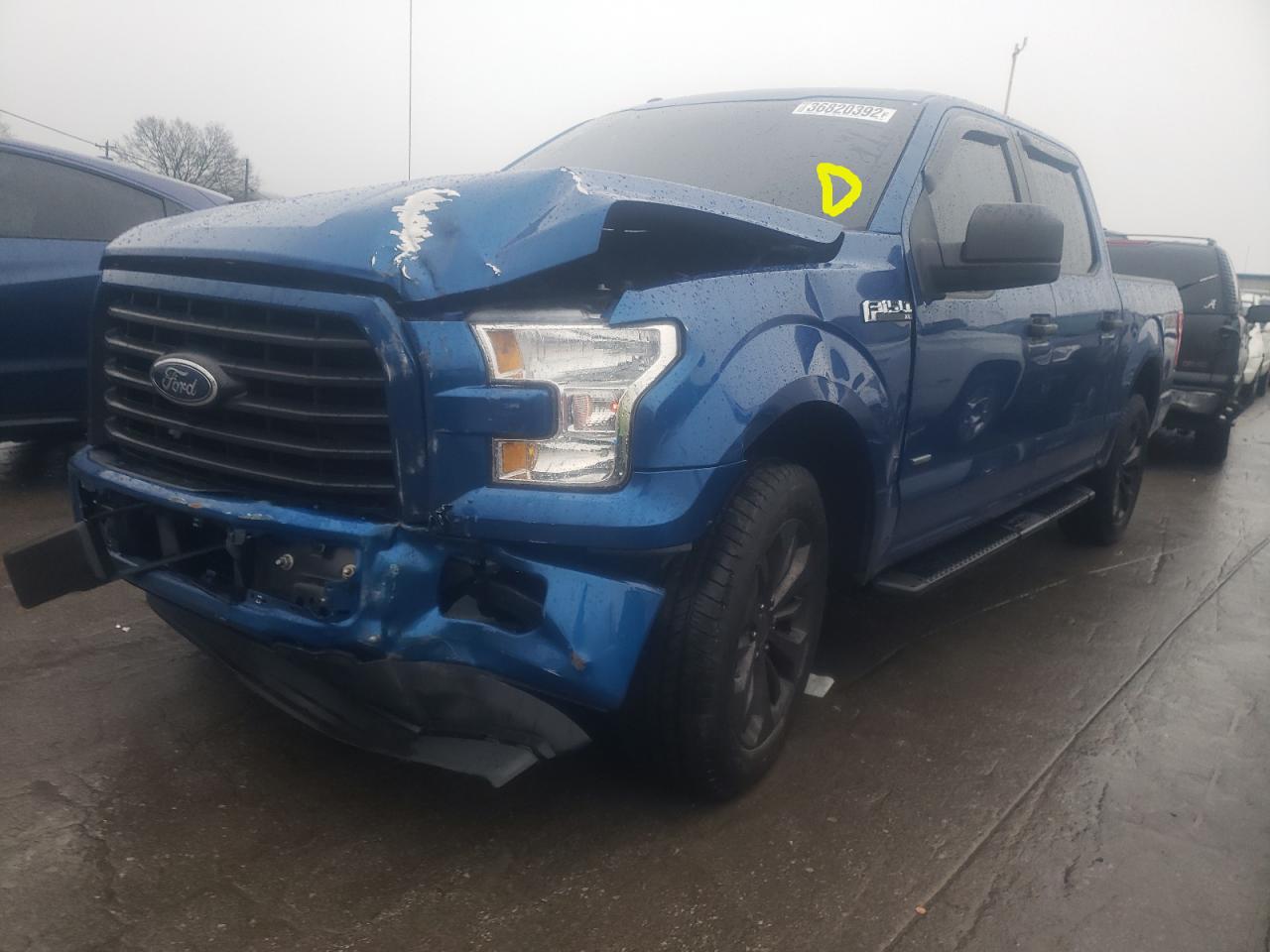 Photo 2 from auction – 2017 FORD F150 SUPER with VIN 1FTEW1CP9HKD14622