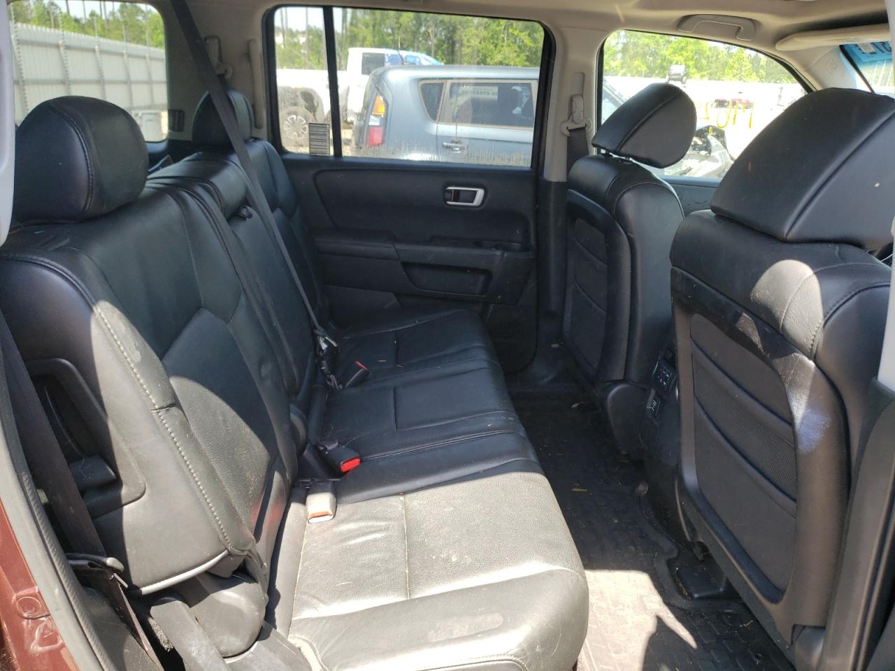 Photo 6 from auction – 2009 HONDA PILOT EXL with VIN 5FNYF48579B050417