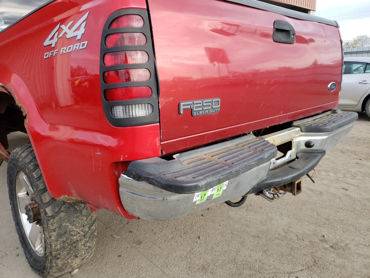 Photo 9 from auction – 2001 FORD F250 SUPER with VIN 1FTNW21L81EC85818