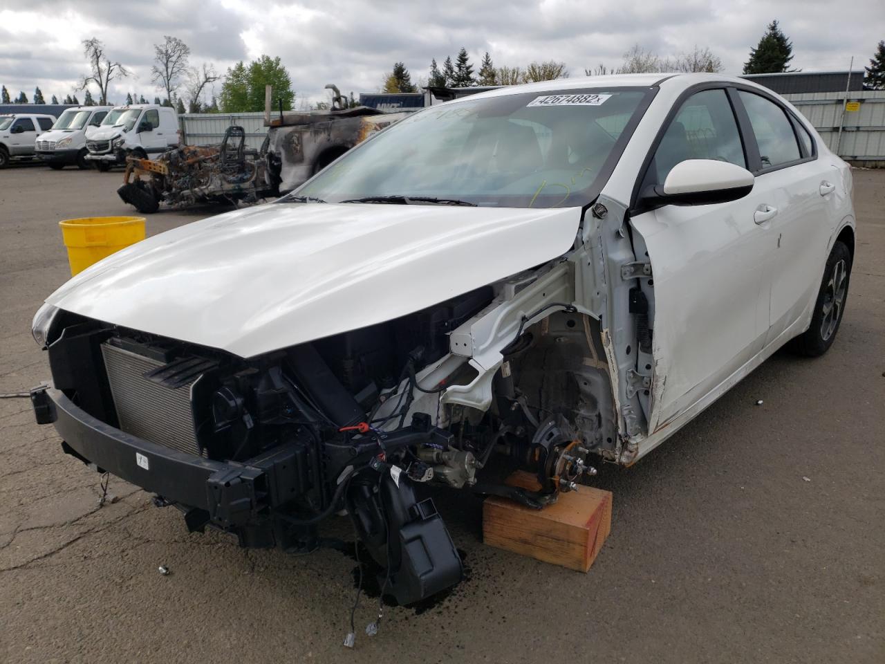 Photo 2 from auction – 2021 KIA FORTE FE with VIN 3KPF24AD7ME326114
