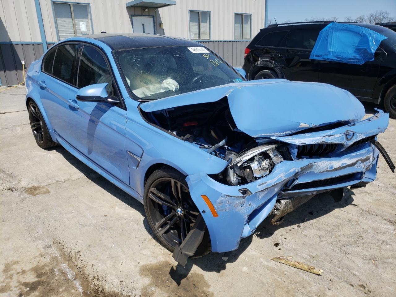BMW M3 2015 with VIN WBS3C9C52FP803773 - Photo from auction