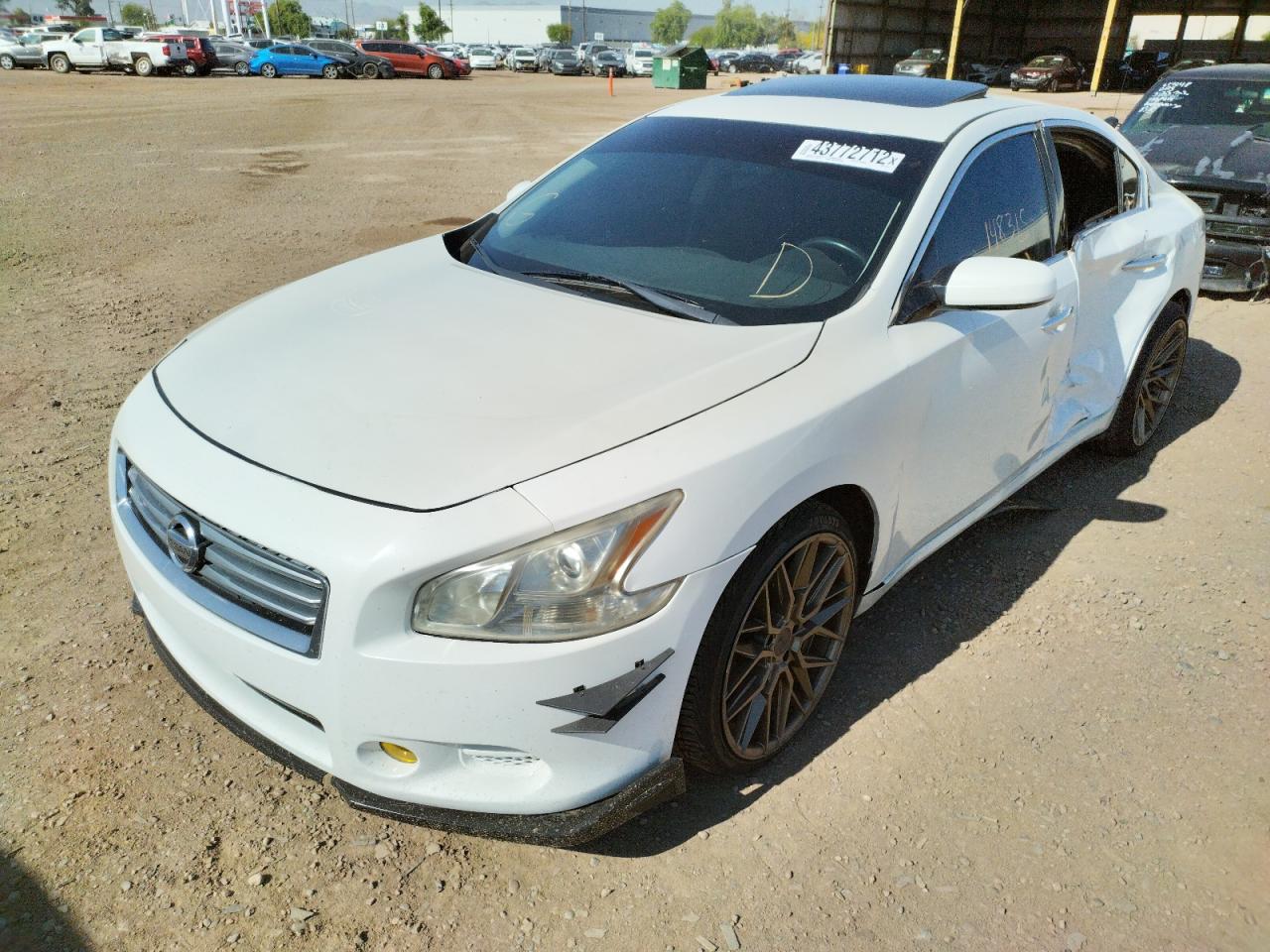 Photo 2 from auction – 2014 NISSAN MAXIMA S with VIN 1N4AA5AP9EC487981