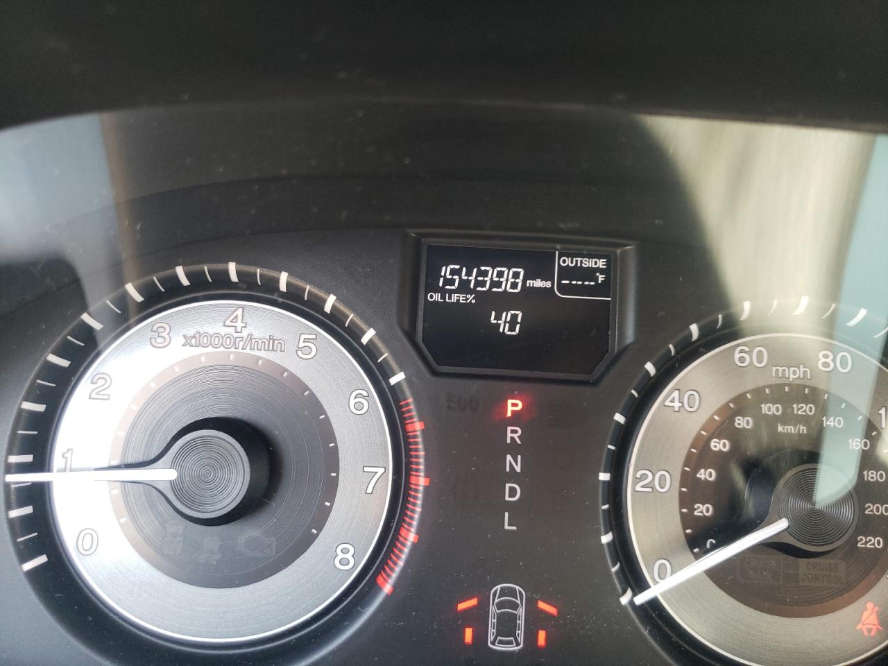 Photo 8 from auction – 2012 HONDA ODYSSEY EX with VIN 5FNRL5H68CB114497