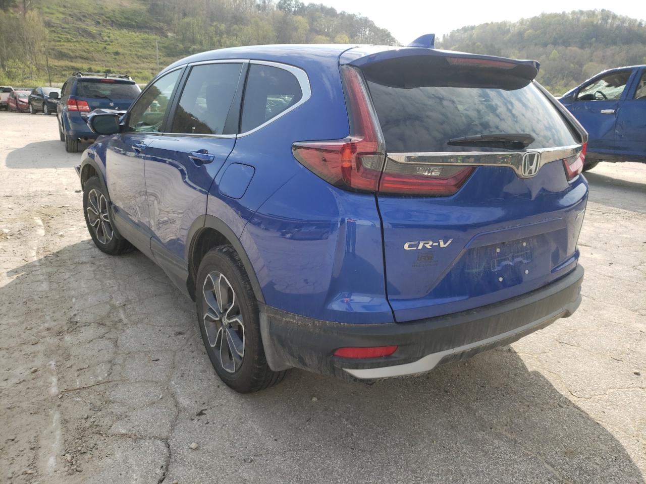 Photo 3 from auction – 2020 HONDA CR-V EX with VIN 7FARW2H57LE015476
