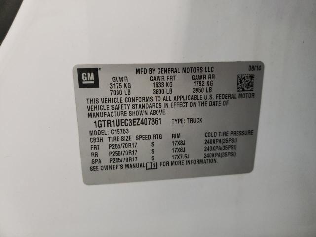 Photo 10 from auction – 2014 GMC SIERRA C15 with VIN 1GTR1UEC3EZ407361