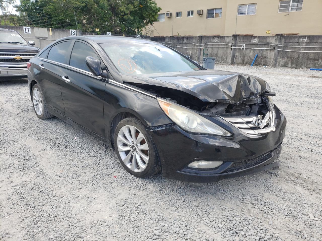 HYUNDAI SONATA SE 2011 with VIN 5NPEC4AC1BH118478 - Photo from auction