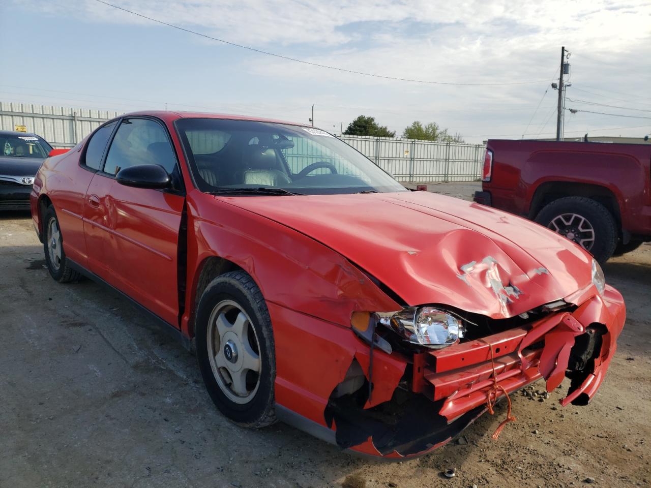 CHEVROLET MONTE CARL 2002 with VIN 2G1WW15E729172692 - Photo from auction