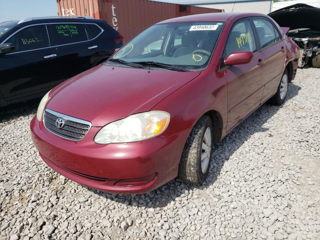 Photo 2 from auction – 2007 TOYOTA COROLLA CE with VIN 1NXBR32E67Z796762