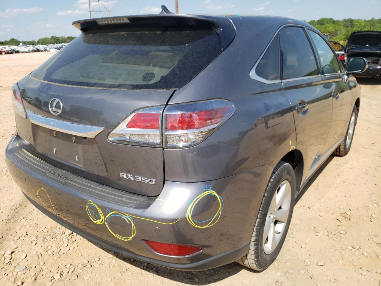 Photo 4 from auction – 2013 LEXUS RX 350 BAS with VIN 2T2BK1BA5DC216867