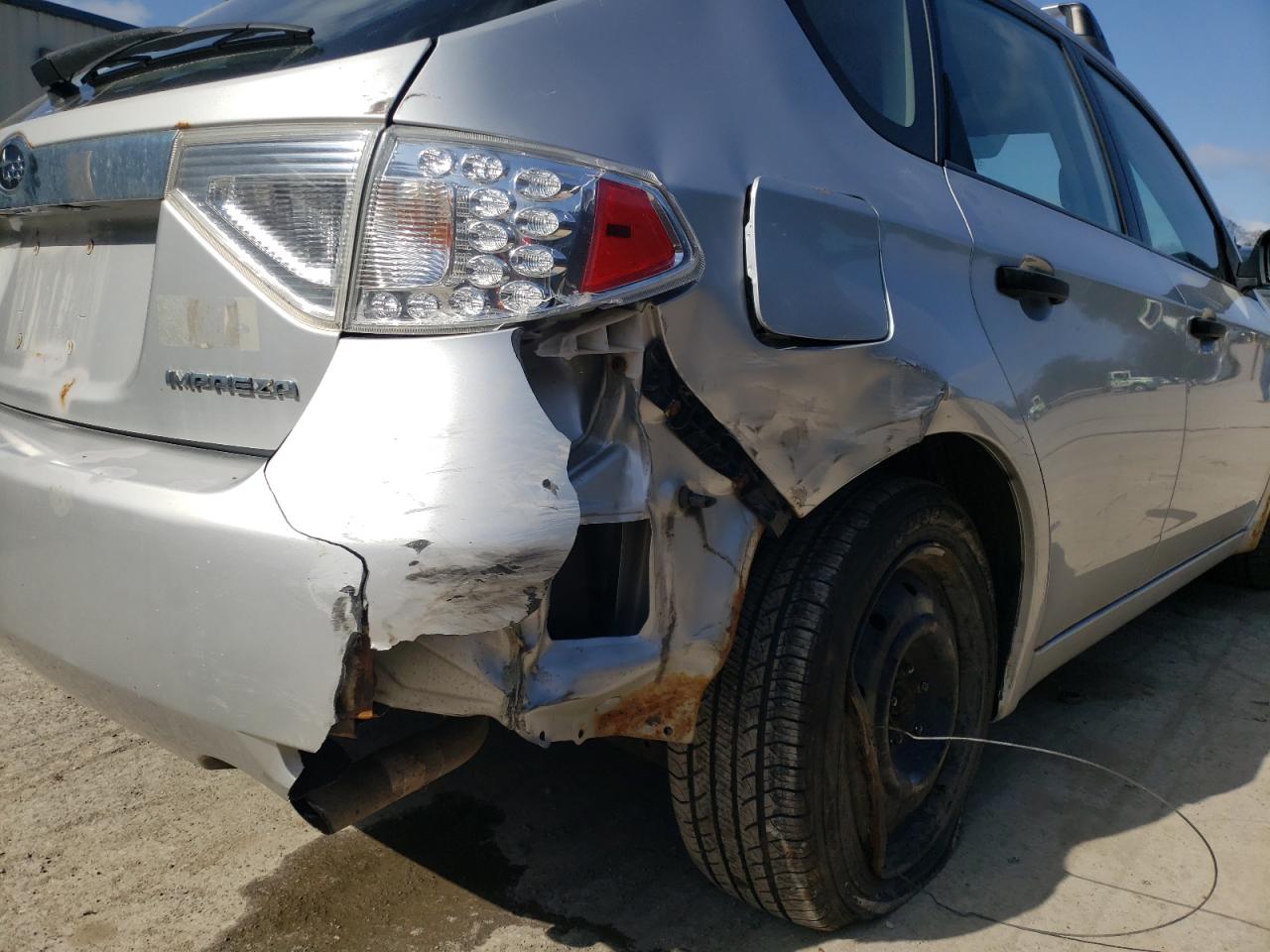 Photo 9 from auction – 2008 SUBARU IMPREZA 2. with VIN JF1GH61678H819863