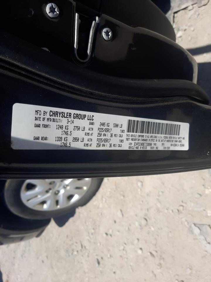 Photo 10 from auction – 2014 DODGE JOURNEY SE with VIN 3C4PDCAB9ET238900