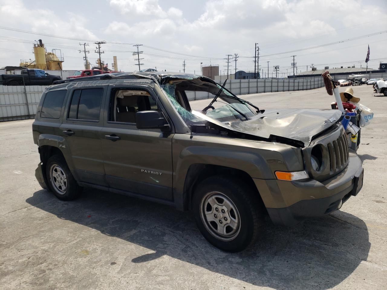 JEEP PATRIOT SP 2016 with VIN 1C4NJPBA2GD602256 - Photo from auction