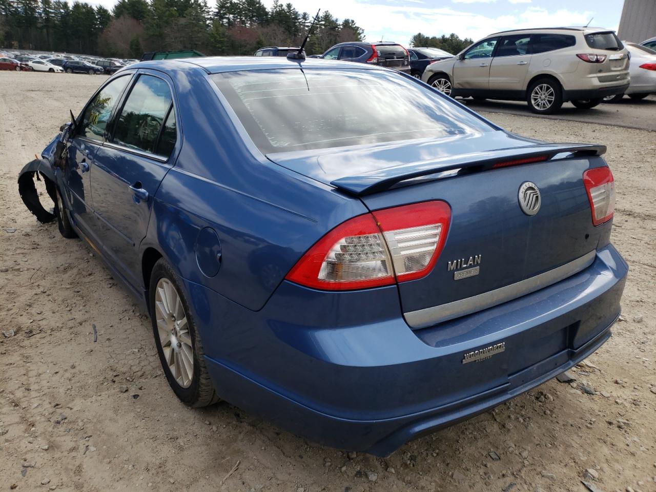 Photo 3 from auction – 2009 MERCURY MILAN PREM with VIN 3MEHM08Z09R600023