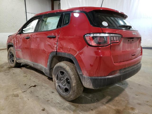 Photo 3 from auction – 2019 JEEP COMPASS SP with VIN 3C4NJCAB7KT679713