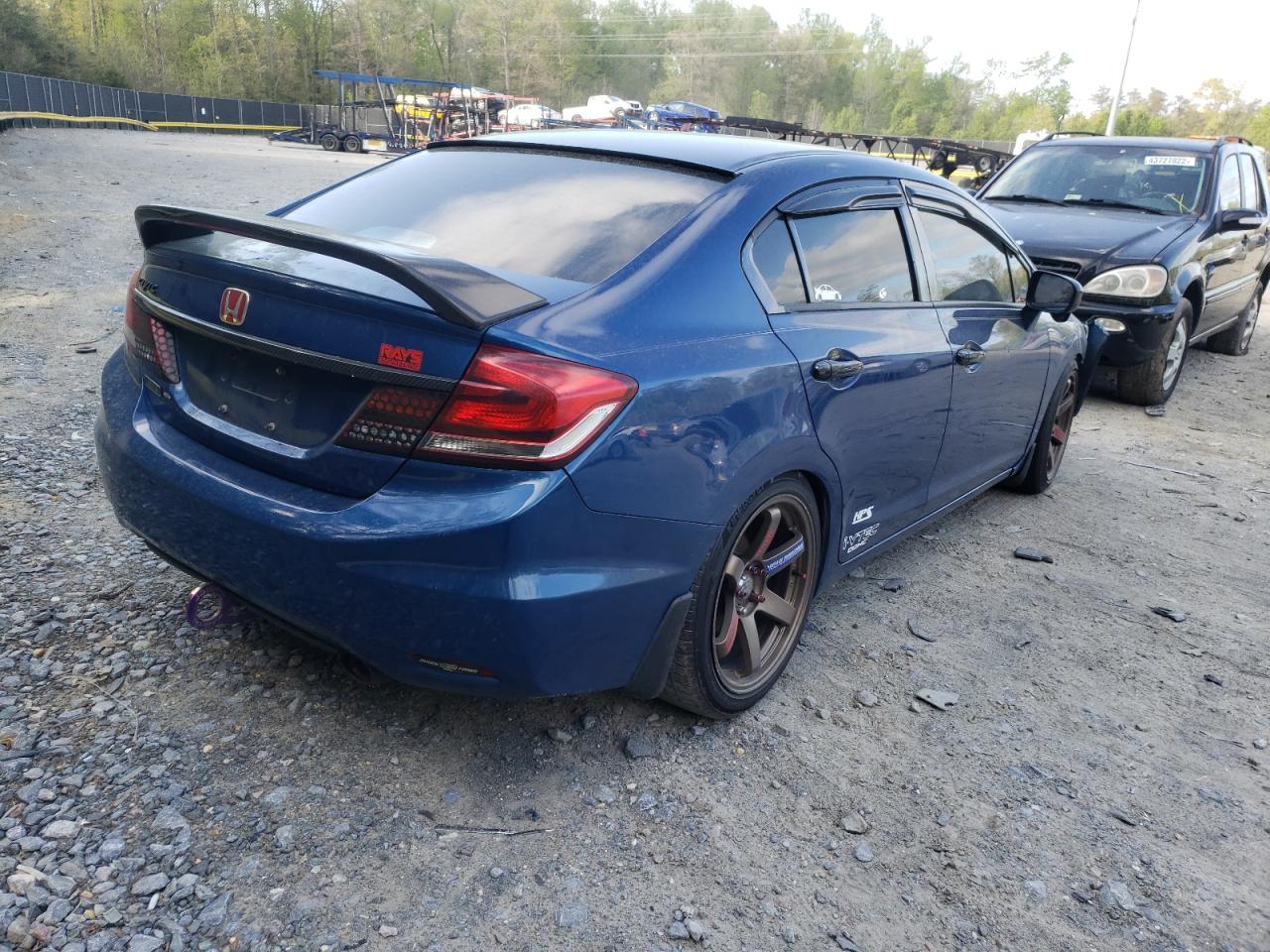 Photo 4 from auction – 2015 HONDA CIVIC EX with VIN 19XFB2F85FE013128