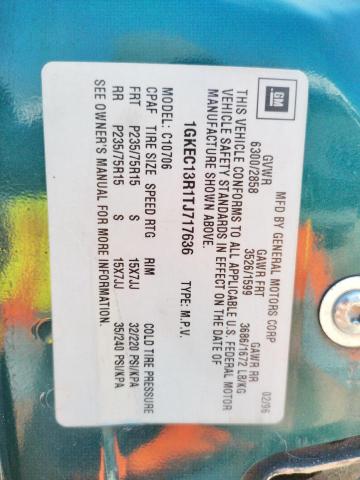 Photo 10 from auction – 1996 GMC YUKON with VIN 1GKEC13R1TJ717636