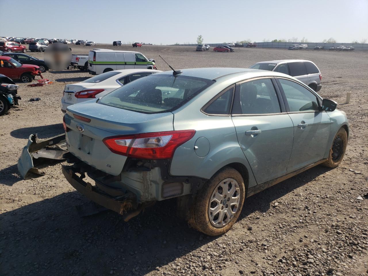 Photo 4 from auction – 2012 FORD FOCUS SE with VIN 1FAHP3F25CL235849