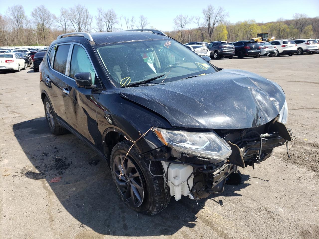 NISSAN ROGUE S 2016 with VIN 5N1AT2MV5GC860865 - Photo from auction