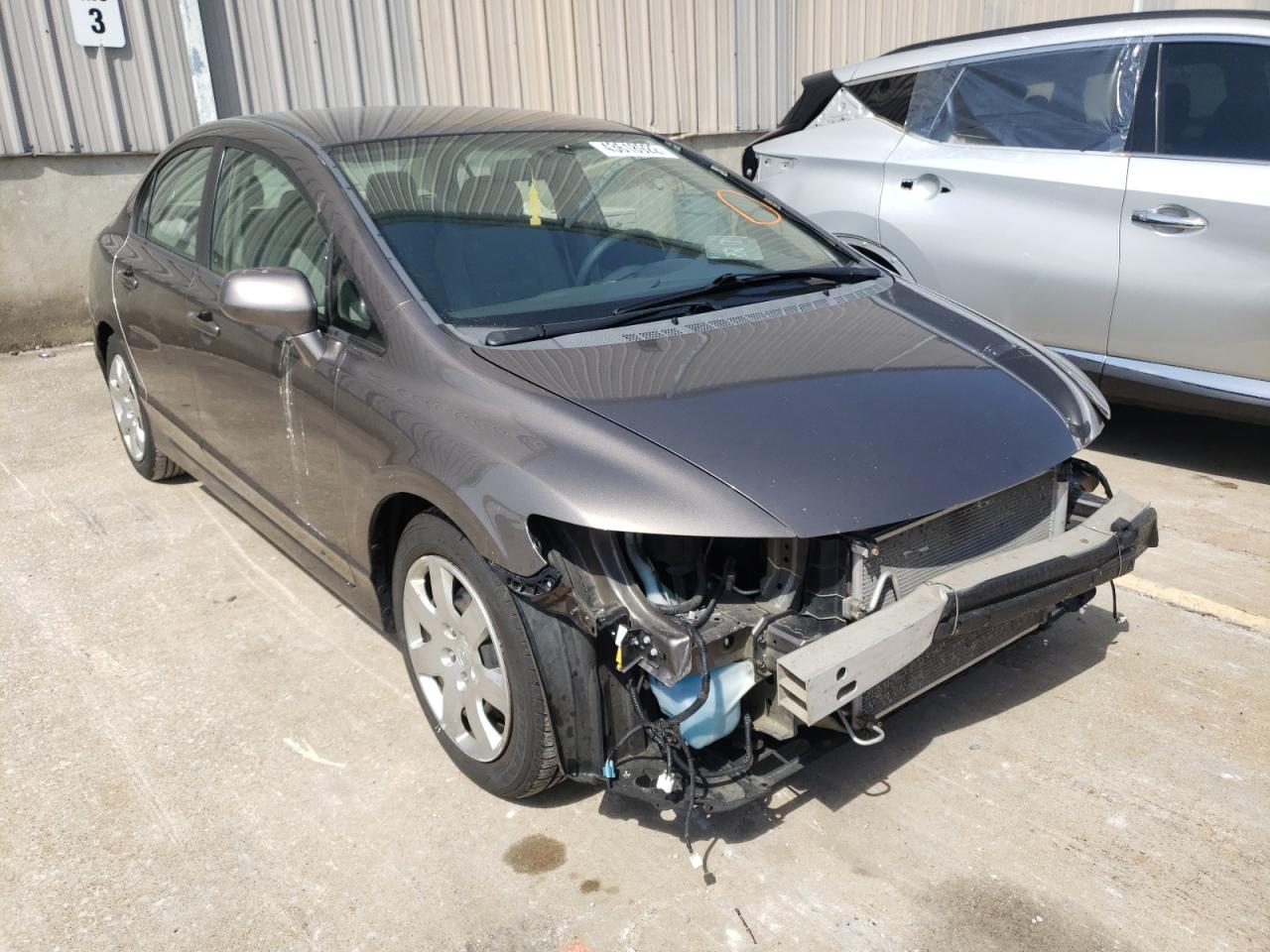 HONDA CIVIC LX 2010 with VIN 19XFA1F5XAE082425 - Photo from auction