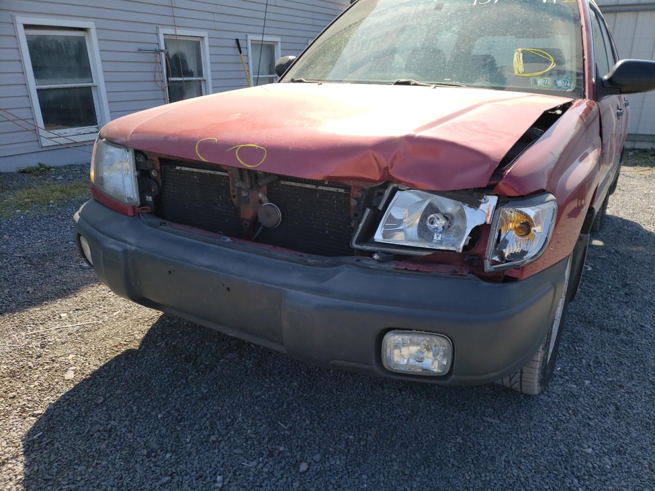 Photo 9 from auction – 2000 SUBARU FORESTER L with VIN JF1SF6356YG726133